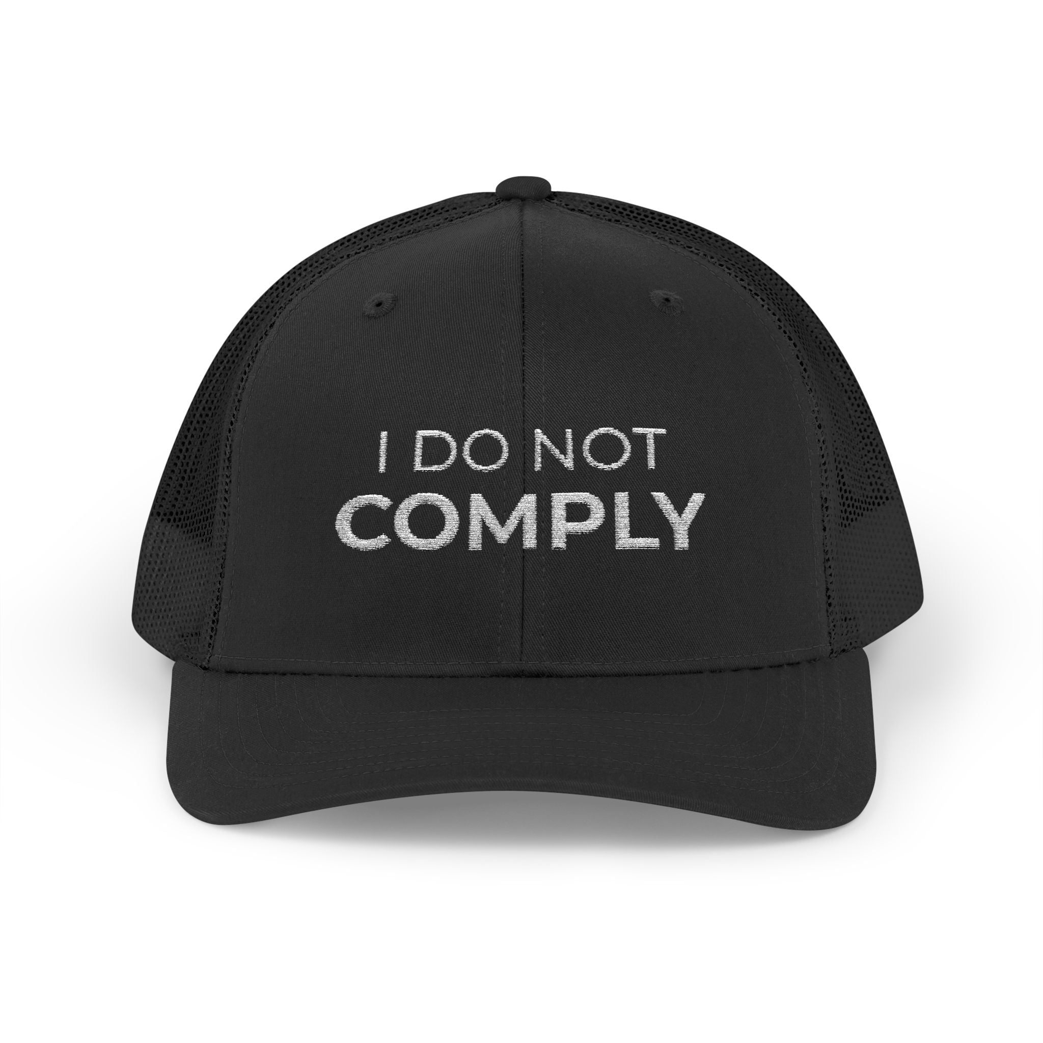I Do Not Comply Snapback Trucker Cap